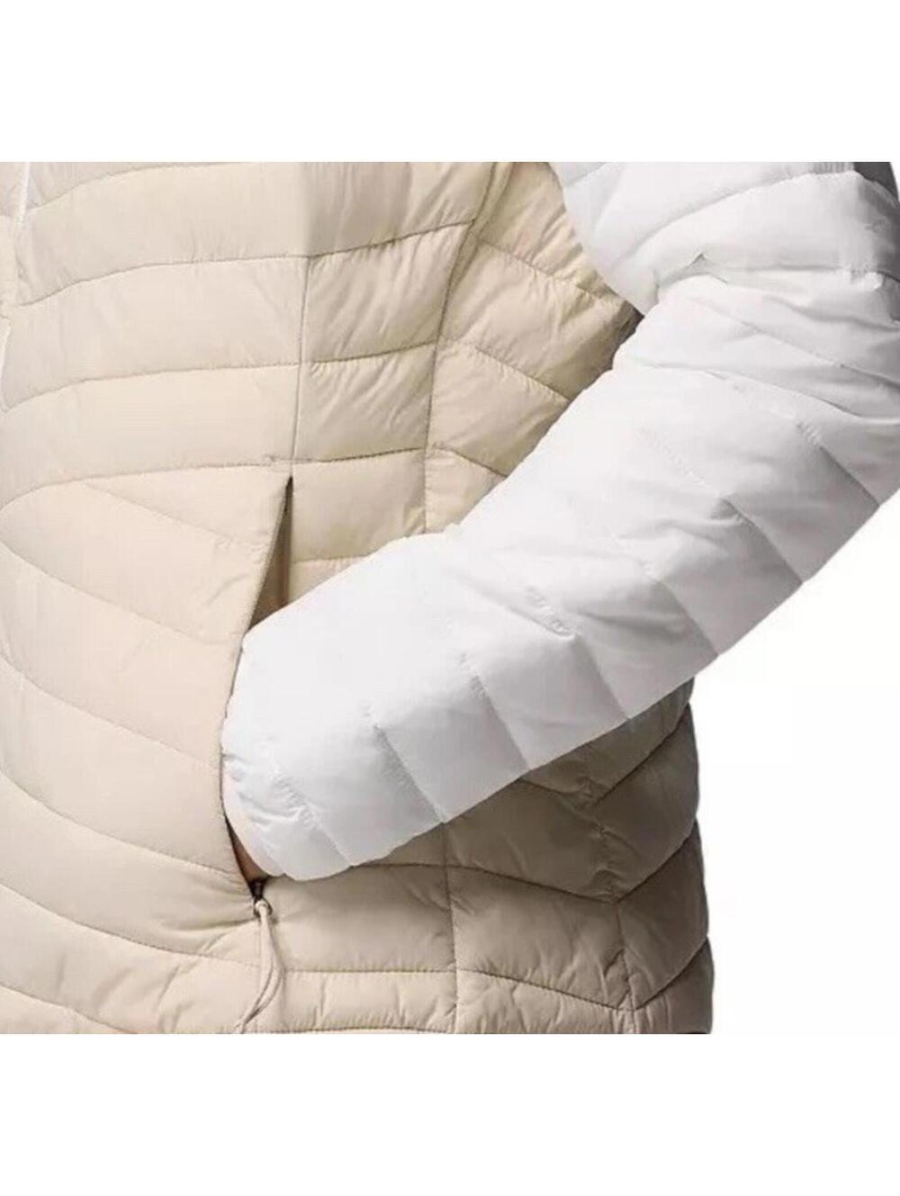 $100 Columbia Womens Powder Pass Puffer Jacket Dark Stone/Seasalt Women’s S - Picture 11 of 11